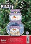 Decoración navideña: Wizzer Snowman with scarf Decoración navideña: Wizzer Snowman with scarf