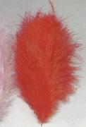 Piume 12 cm: colore rosso