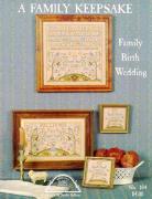 Family Keepsake Family,Birth,Wedding