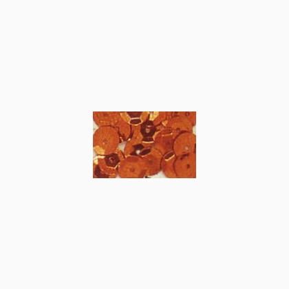 Lentejuelas hexagonales: color naranja