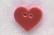Botón Corazón rojo