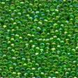 00167 Christmas Green Transparent Rainbow
