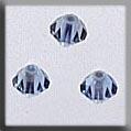 13067 Rondele Champagne Light Sapphire 4mm