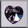 13043 Small Heart Vitrail Light