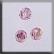 13021 Round Bead Light Rose AB