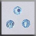 13014 Round Bead Aquamarine AB