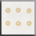 12289 Round Bead Matte Smokey Topaz