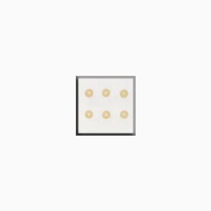 12289 Round Bead Matte Smokey Topaz