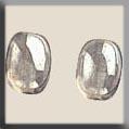 12255 Olive Bead Smokey Crystal Luster