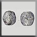 12248 Round Cut lined Bead Crystal/Silver