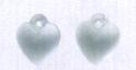 12074 Very Sm Domed Heart Matte Crystal