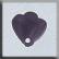 12064 Flat Bell Flower Amethyst