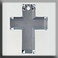 12053 Traditional Cross Crystal (foiled)