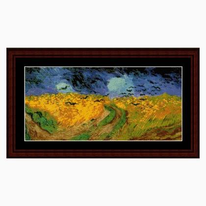 Van Gogh - Trigal con cuervosi