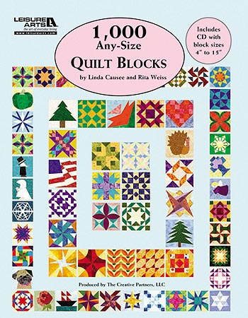 1,000 Any-Size Quilt Blocks