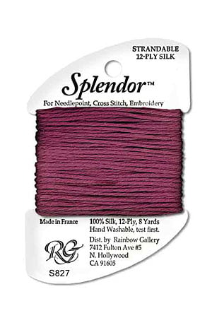 Splendor: S827 - Dark Burgundy