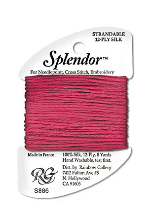Splendor:  S886 - Deep Rose Pink