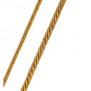 Cordoncillo: Oro 5mm.
