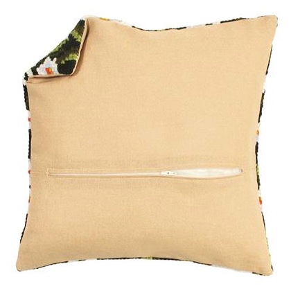 Parte posterior almohada 30x30 con cremallera