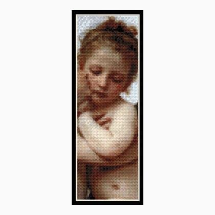 Bouguereau - El Primer Beso (marcapágina)