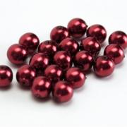 Perlas Fucsia 6mm.