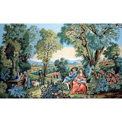 Paisaje Romántico, Estilo del Siglo XVIII