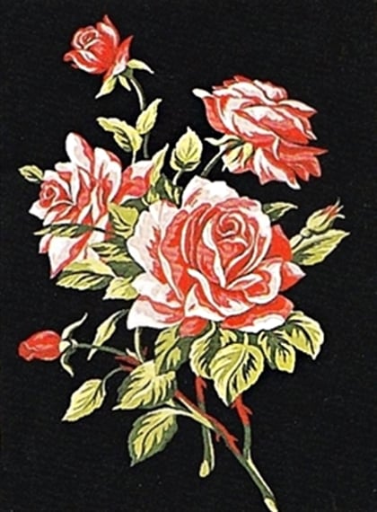 Rama de rosas
