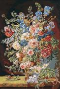 Jarrón de flores del siglo XVIII