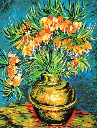 Les Fritillaries d\'apres di Van Gogh