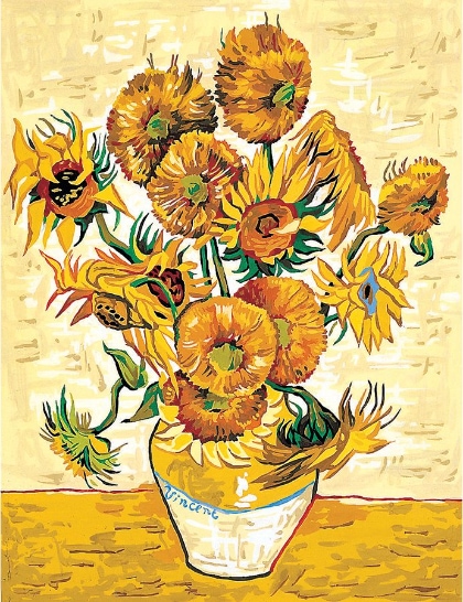 Les tournesols dapres di Van Gogh