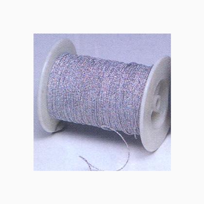 Hilo de hierro de 1mm. Plata lúrex