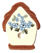 1121 - Floral Birdhouse