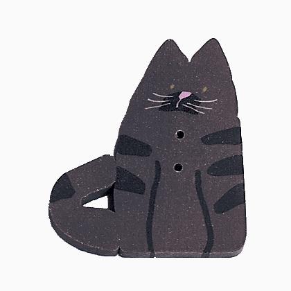 1160L - Large Almost Black Cat