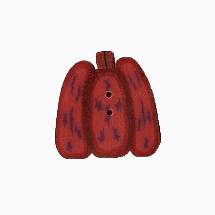 2292S - Small Orange Wild Pumpkin