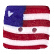 3301T - Tiny Square Flag