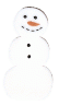 4485L - Large Primitive Snowman