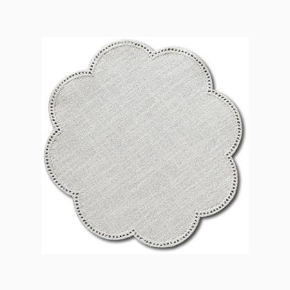 Tapete de flores - Crema 20x20