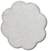 Tapete de flores - Crema 20x20