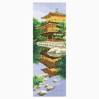 John Clayton Cross Stitch Golden Pavilion Heritage Stitchcraft KIT MH Org il venditore 