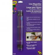 Lente de aumento con marcadores movbles