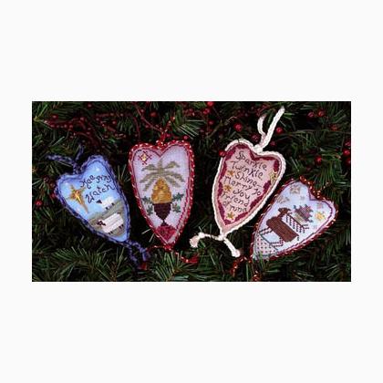 Merry Heart Ornaments I