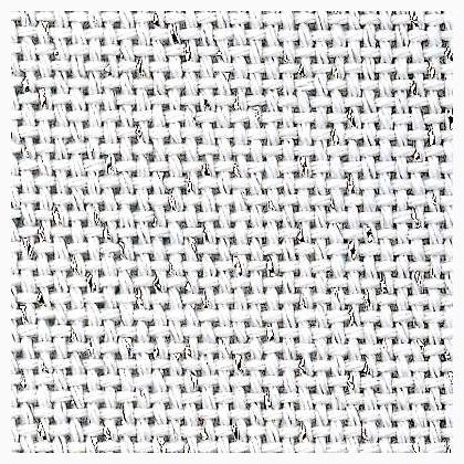 Bellana Evenweave 20ct. - Plata/Blanco