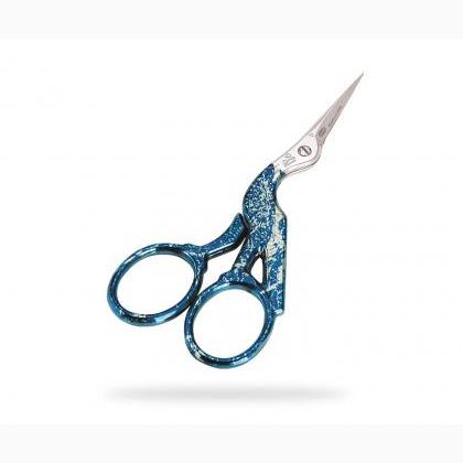 Tijera Cigüeña para Bordar  - Blu