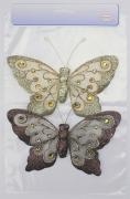 Mariposas con Strass - 18cm. (2)