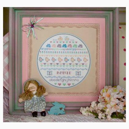 Round Birth Sampler