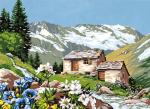 El florido pasto de montaña