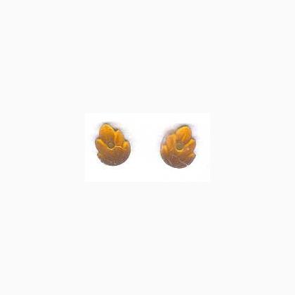 12307 Petite Leaves Matte Autumn Topaz