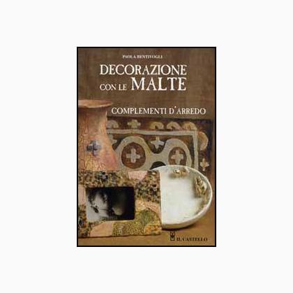 Decorazione con le malte. Complementi d\'arredo