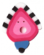 SS1010 - Pink Checked Birdhouse