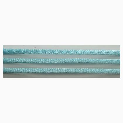 Cordón para trenzar: Azul claro 2mm./50m.